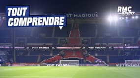 Le Parc des Princes, à Paris le 28 janvier 2024