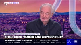 Jacques Attali: "Je ne dis pas que Donald Trump est Hitler, mais il y a des parallèles"