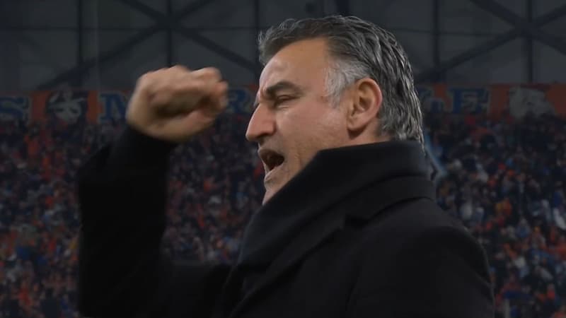 OM-PSG: le poing serré de Galtier sur le but marseillais interpelle les supporters