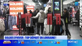 C'est déjà les soldes d'hiver en Lorraine