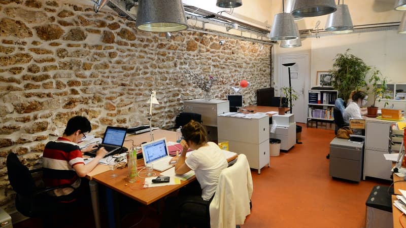 Le réseau de Neo-Nomade compte une centaine d'espace de coworking en Ile-de-France (image d'illustration)