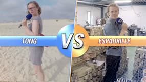 L'été, êtes-vous plutôt tongs ou espadrilles? 