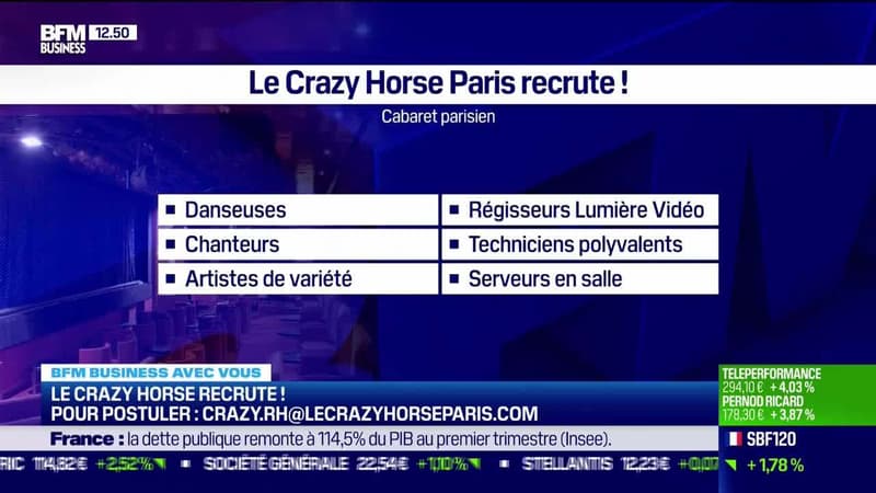 Vous recrutez : Crazy Horse/Murfy - 24/06