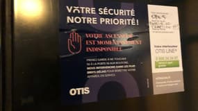 L'ascenseur est en panne depuis 5 semaines dans cet immeuble de Rillieux-la-Pape. 