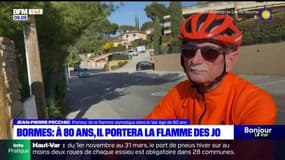 Bormes-les-Mimosas: Jean-Pierre, 80 ans, portera la flamme olympique