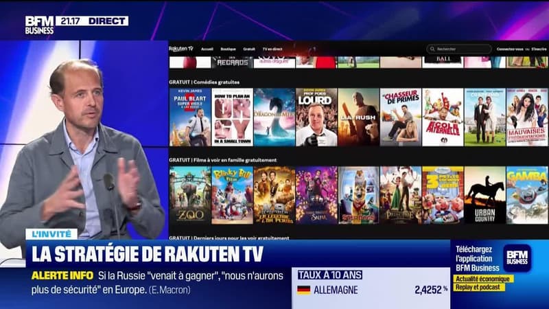 Cédric Dufour (Rakuten TV) : La vision de Rakuten TV sur la télévision du futur - 14/03