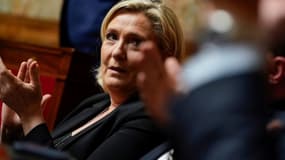 Marine Le Pen sur les bancs de l'Assemblée nationale, le 19 juin 2019 - Kenzo TRIBOUILLARD / AFP