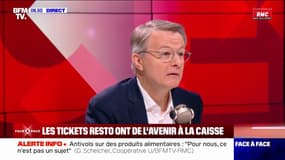 Dominique Schelcher propose de renommer les titres-restaurants en "tickets-repas"
