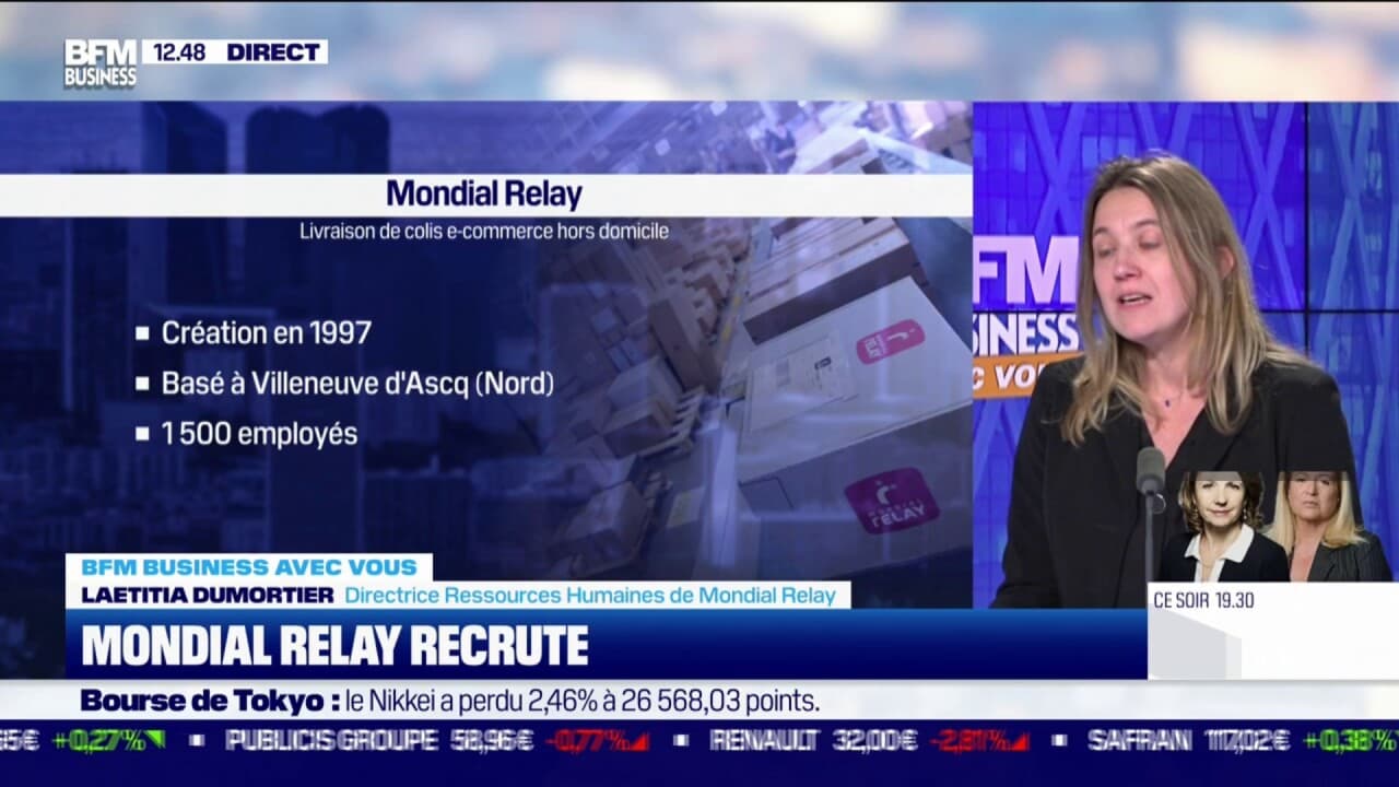 Mondial Relay recrute 500 postes