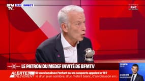 Patrick Martin (président du Medef): "Si on abroge cette réforme des retraites, on part carrément en vrille"