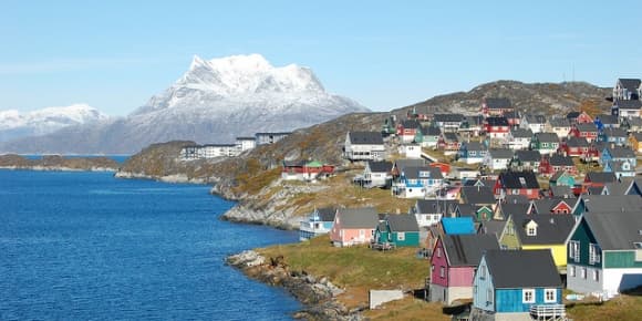Nuuk, la capitale du Groenland Nuuk, la capitale du Groenland