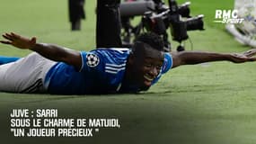 Juve : Sarri sous le charme de Matuidi, "un joueur précieux dans tous les systèmes"