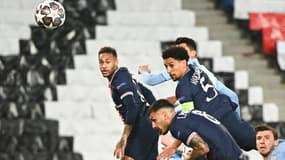 Le but de Marquinhos lors de PSG-Manchester City
