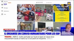 "Ligne directe": un boulanger organise un convoi humanitaire pour les SDF