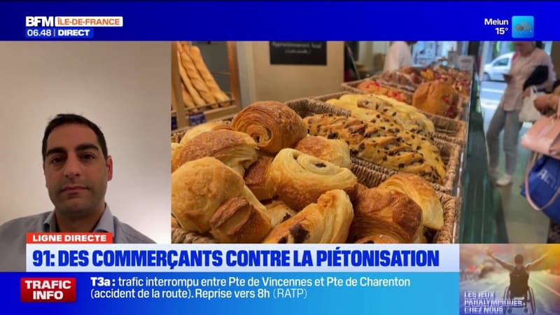 “Une baisse brutale d’activité”: Grégory Hovsepian, commerçant dans l’Essonne, détaille les conséquences de la piétonisation d’une rue de Palaiseau (1/1)