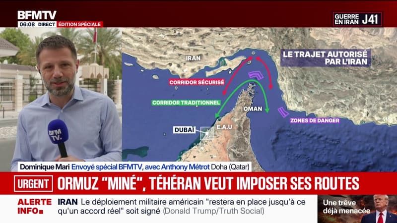 Guerre au Moyen-Orient: Téhéran veut imposer ses routes dans le Détroit d’Ormuz