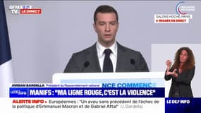 Jordan Bardella: "Reconnaître, aujourd'hui, un État palestinien, ce serait reconnaître le terrorisme"