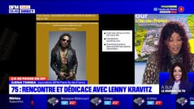 Paris: une séance de dédicaces organisée avec Lenny Kravitz à la Fnac Ternes
