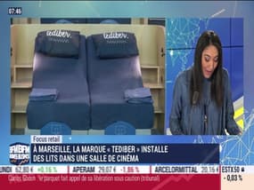 Focus Retail: À Marseille, la marque "Tediber" installe des lits dans une salle de cinéma - 25/04