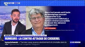 Affaire Éric Coquerel: "Une rumeur s'est construite sur des éléments qui n'existaient pas" selon David Guiraud (LFI)