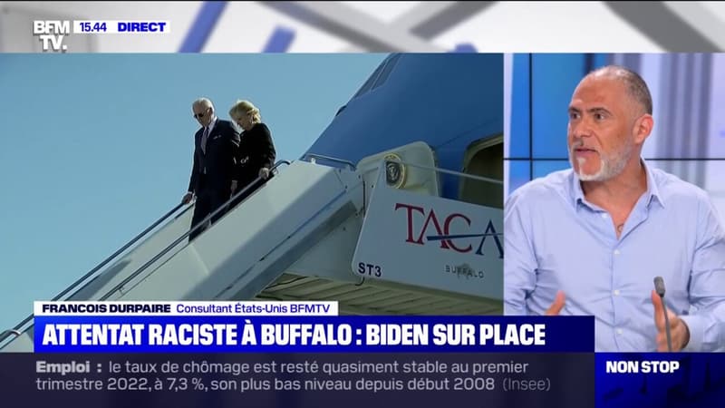 Attentat raciste à Buffalo, Joe Biden est arrivé sur place