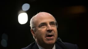 L'homme d'affaires britannique et opposant au Kremlin William Browder, le 27 juillet 2017, lors d'une audition devant une commission sénatoriale à Washington