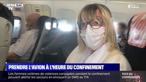 Comment se déroule un trajet en avion à l'heure du confinement ?