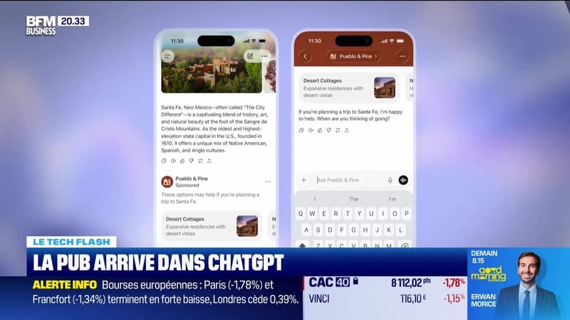Le Tech Flash : la pub arrive dans ChatGPT par Léa Benaim - 19/01