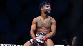 Le combattant français à l'UFC Morgan Charrière, 2 septembre 2023 à Paris