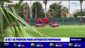 RCT: les Toulonnais se préparent pour affronter Perpignan