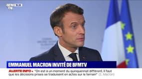 Emmanuel Macron: "Je ne néglige pas du tout ce que l'on a appelé le mouvement des gilets jaunes" 