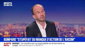 Manuel Bompard favorable à ce que les présidents des médias du service public soient "élus par les citoyens"