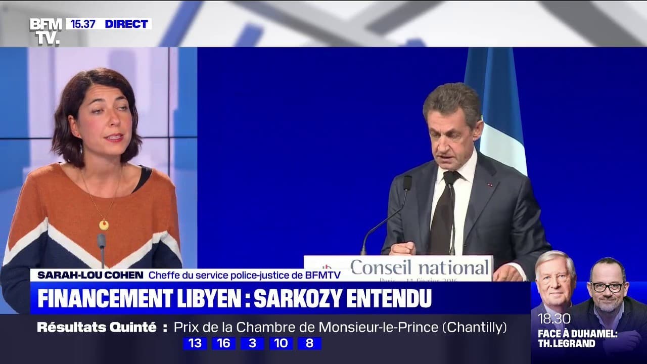 Nicolas Sarkozy Entendu Dans L'affaire Du Financement Libyen