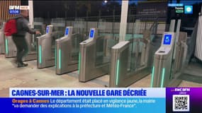 Quais étroits, chantiers encore en cours… quelques fausses notes pour la nouvelle gare de Cagnes-sur-Mer