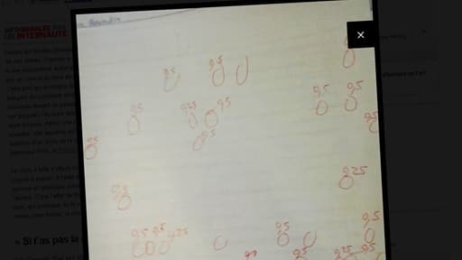 Pour lire cette copie, passez-la au congélo.