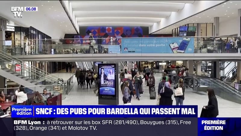 Publicité dans les gares: la campagne d'affichage du nouveau livre de Jordan Bardella indigne les syndicats de la SNCF