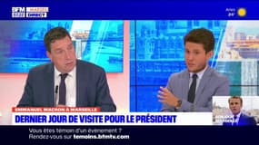 Emmanuel Macron à Marseille: une visite "fédératrice pour les acteurs", selon Yves Blisson
