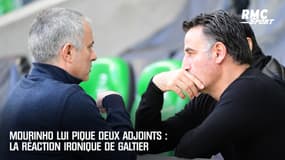 Mourinho pique deux adjoints à Lille : "C'est très classe" lance ironiquement Galtier