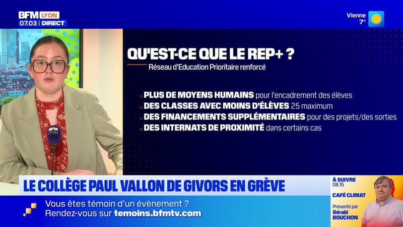 Givors : Le collège Paul Vallon en grève