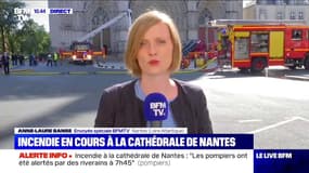 Ce que l'on sait de l'incendie qui s'est déclaré samedi matin à la cathédrale de Nantes