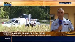 Tuerie de la Somme: "Toute la gendarmerie est endeuillée par la mort de notre collègue", a annoncé le colonel Armando de Oliveira