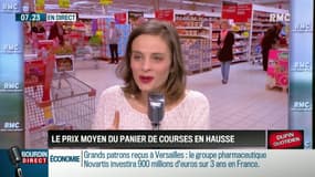 Dupin Quotidien : Le prix moyen du panier de courses en hausse - 23/01