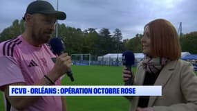 FCVB - Orléans : opération octobre rose (partie 1)