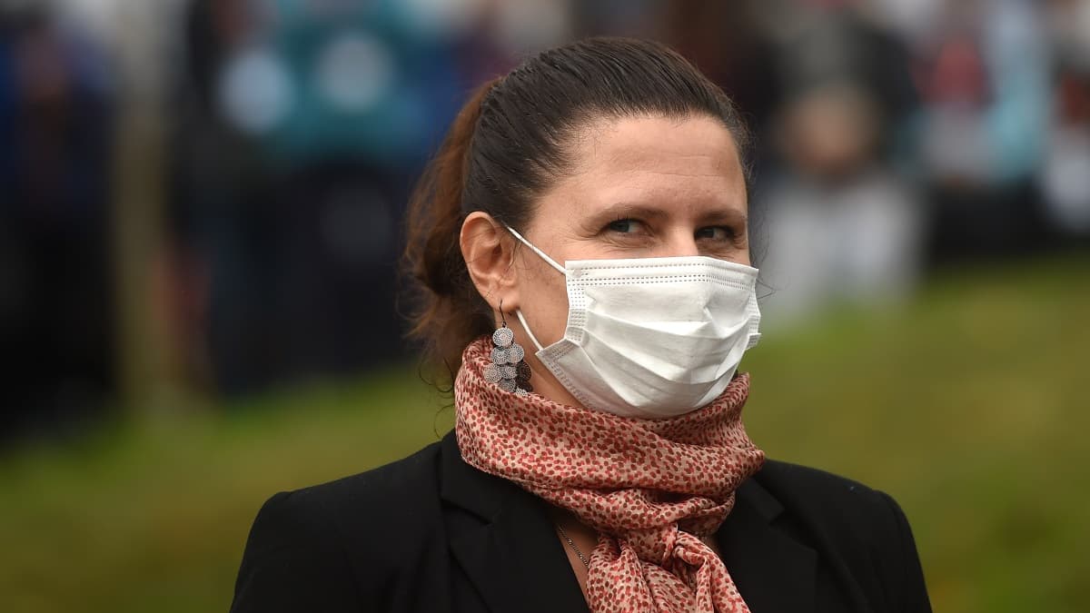 Roxana Maracineanu en novembre 2020. Roxana Maracineanu en novembre 2020.