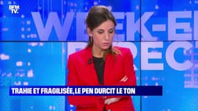 Trahie et fragilisée, Le Pen durcit le ton - 29/01