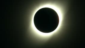 L'éclipse visible au dessus du Chili ce mardi soir.