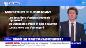 55% des exploitants agricoles a au moins 55 ans