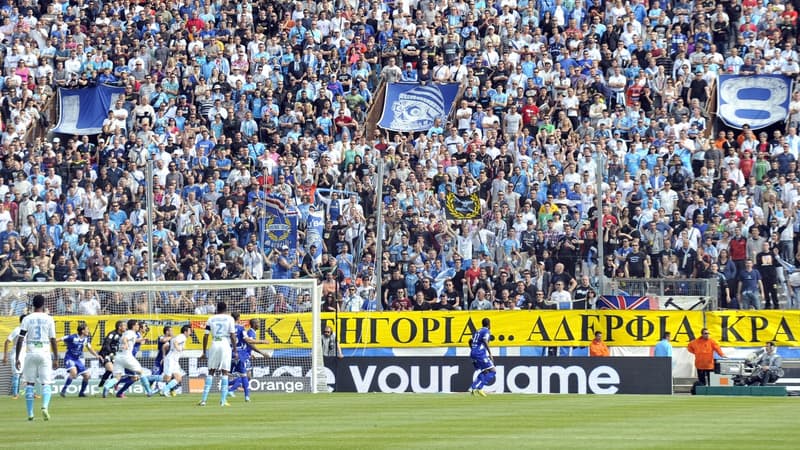 Les supporters de l'OM