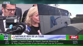 Nathalie Boy de la Tour sur les incidents d'Ajaccio-le Havre : "Un dossier compliqué avec plusieurs affaires"