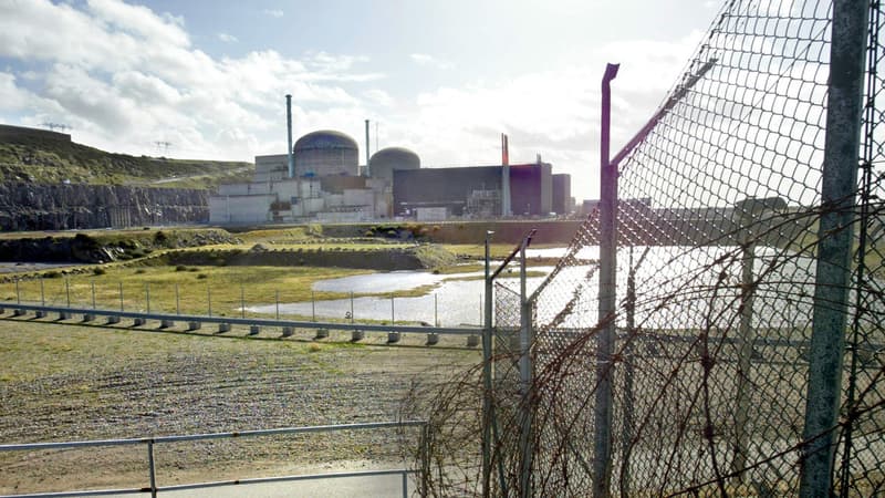 La centrale nucléaire de Flamanville, prise ici en photo en 2004.